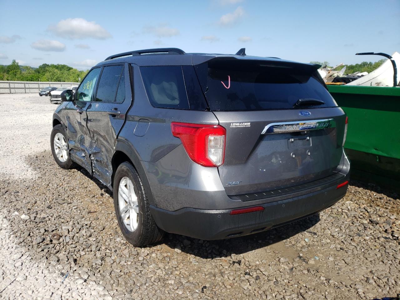 Photo 3 from auction – 2021 FORD EXPLORER X with VIN 1FMSK7DH8MGA67319