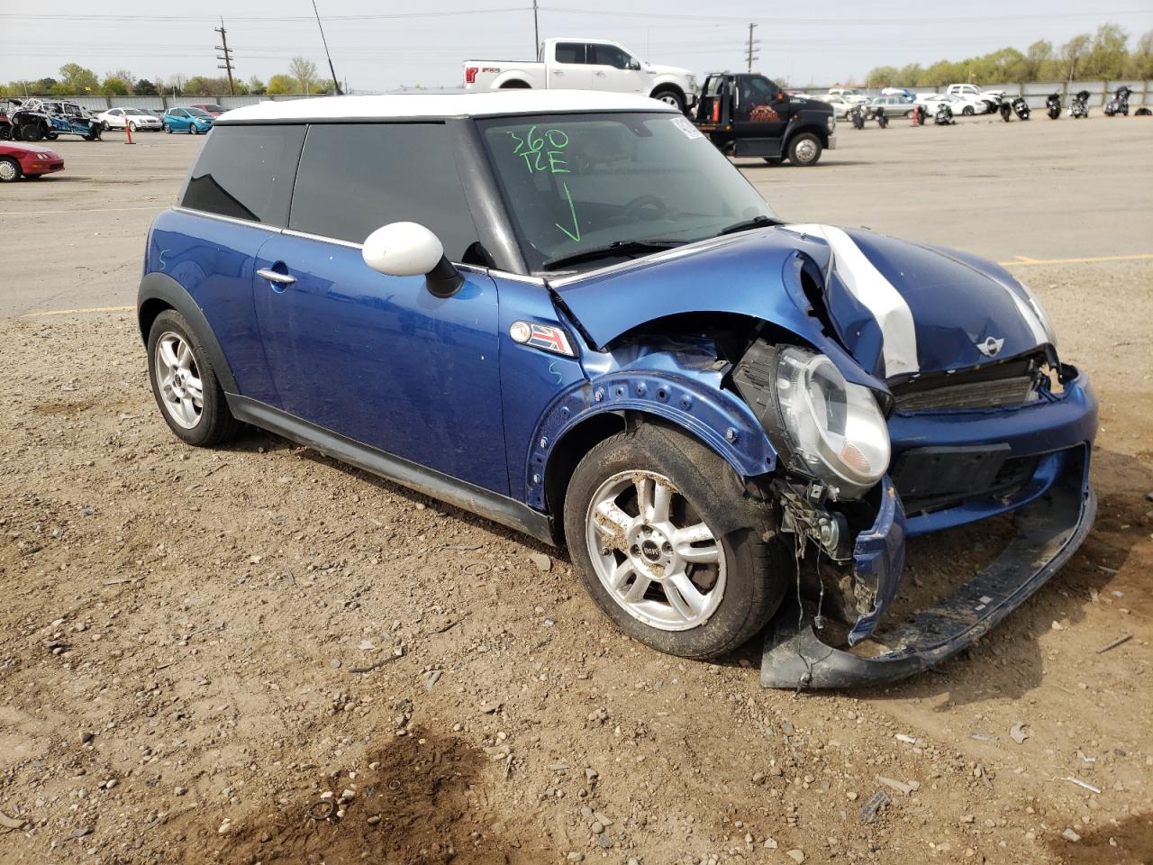 MINI COOPER 2012 with VIN WMWSU3C59CT367596 - Photo from auction