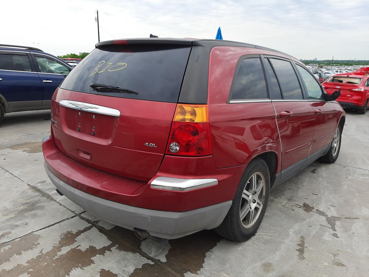 Photo 4 from auction – 2007 CHRYSLER PACIFICA T with VIN 2A8GM68X67R247118