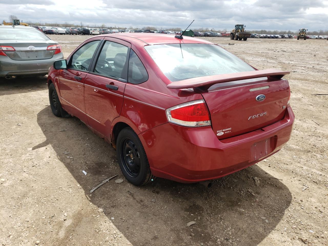 Photo 3 from auction – 2011 FORD FOCUS SE with VIN 1FAHP3FNXBW161206