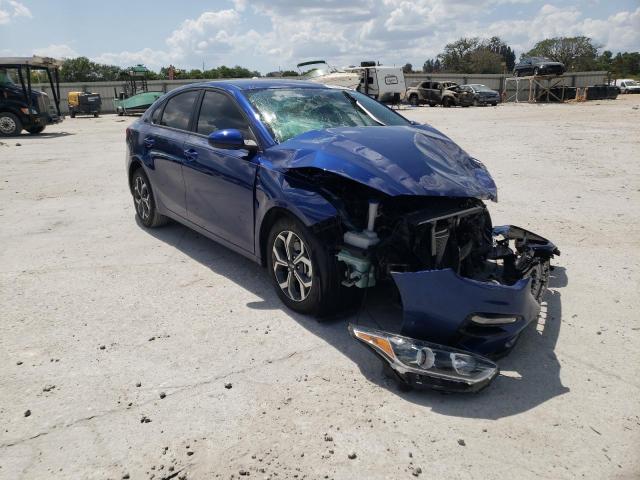 KIA FORTE FE 2021 with VIN 3KPF24ADXME319674 - Photo from auction