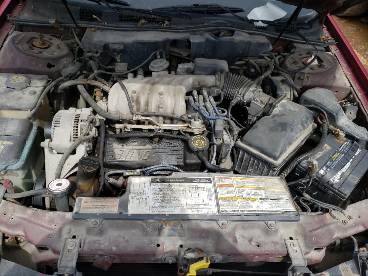 Photo 7 from auction – 1995 FORD TAURUS GL with VIN 1FALP52U7SG319806