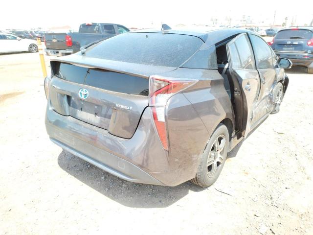 Photo 4 from auction – 2016 TOYOTA PRIUS with VIN JTDKBRFU6G3505986