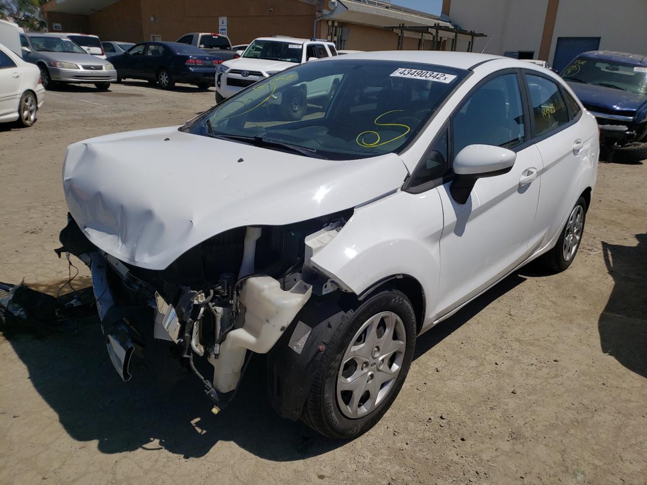 Photo 2 from auction – 2011 FORD FIESTA SE with VIN 3FADP4BJ9BM240924