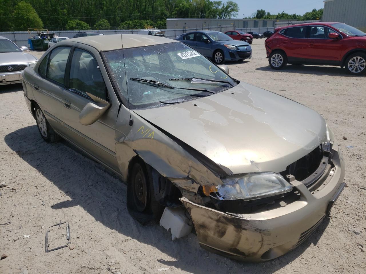 NISSAN SENTRA BAS 2000 with VIN 3N1CB51D4YL328108 - Photo from auction