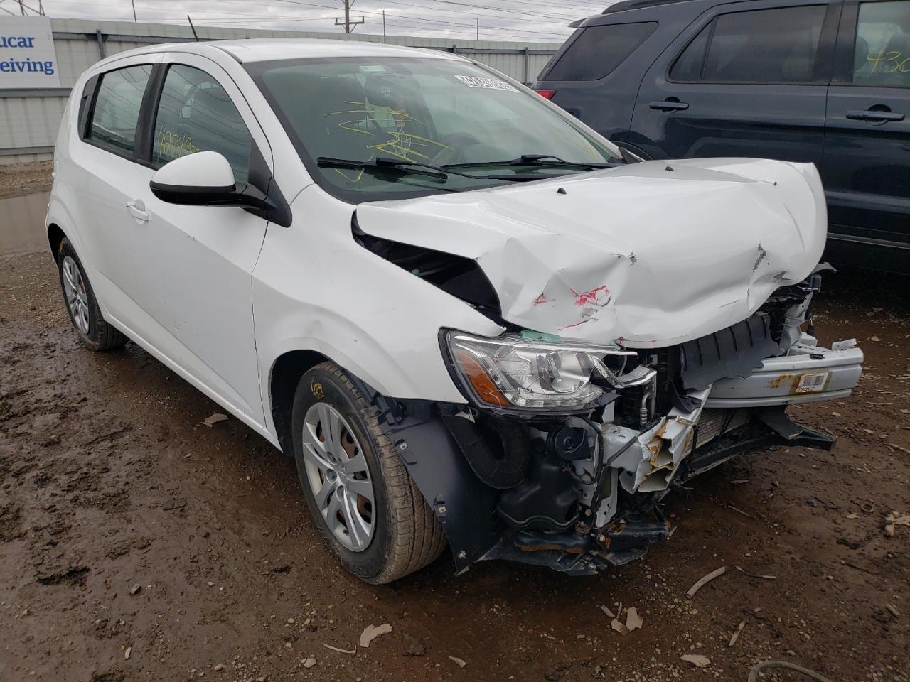 CHEVROLET SONIC 2018 with VIN 1G1JG6SH4J4104225 - Photo from auction