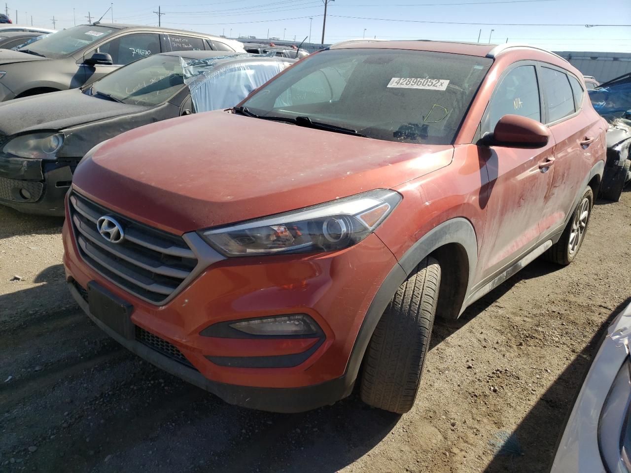 Photo 2 from auction – 2016 HYUNDAI TUCSON LIM with VIN KM8J3CA48GU075946