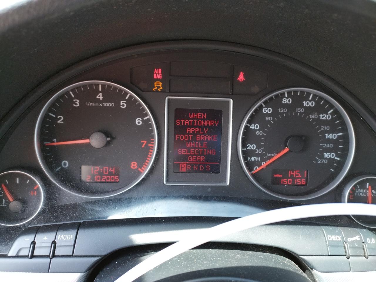 Photo 8 from auction – 2007 AUDI A4 2.0T QU with VIN WAUDF78E67A025205