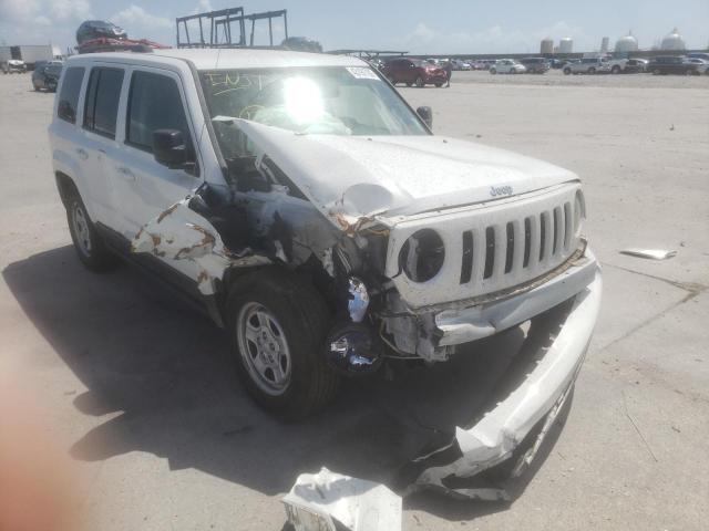 JEEP PATRIOT SP 2017 with VIN 1C4NJPBB5HD121122 - Photo from auction