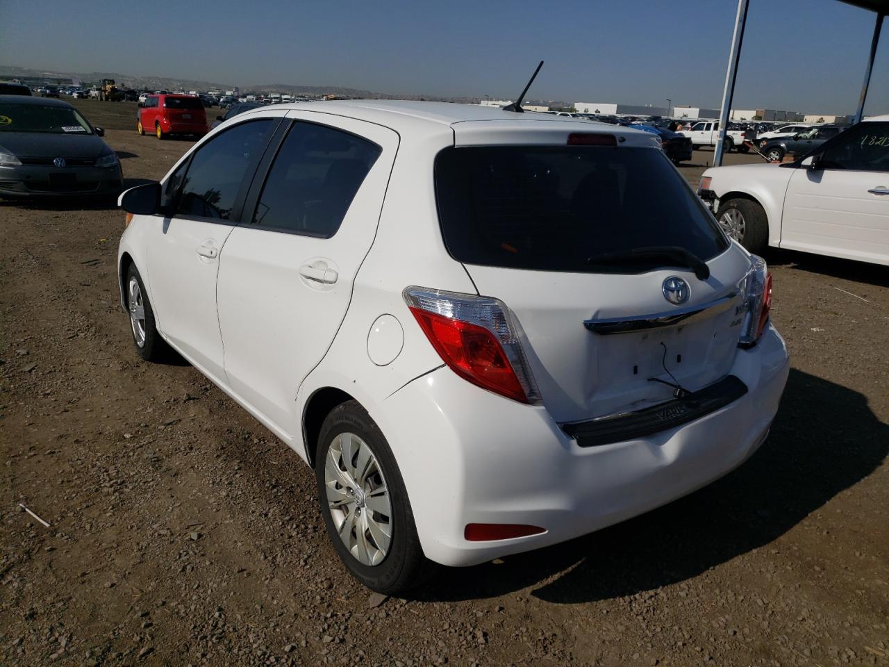 Photo 3 from auction – 2012 TOYOTA YARIS with VIN JTDKTUD37CD528403
