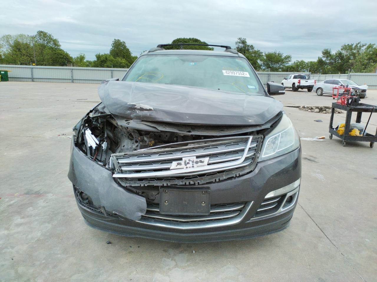 Photo 9 from auction – 2013 CHEVROLET TRAVERSE L with VIN 1GNKRLKD2DJ162431