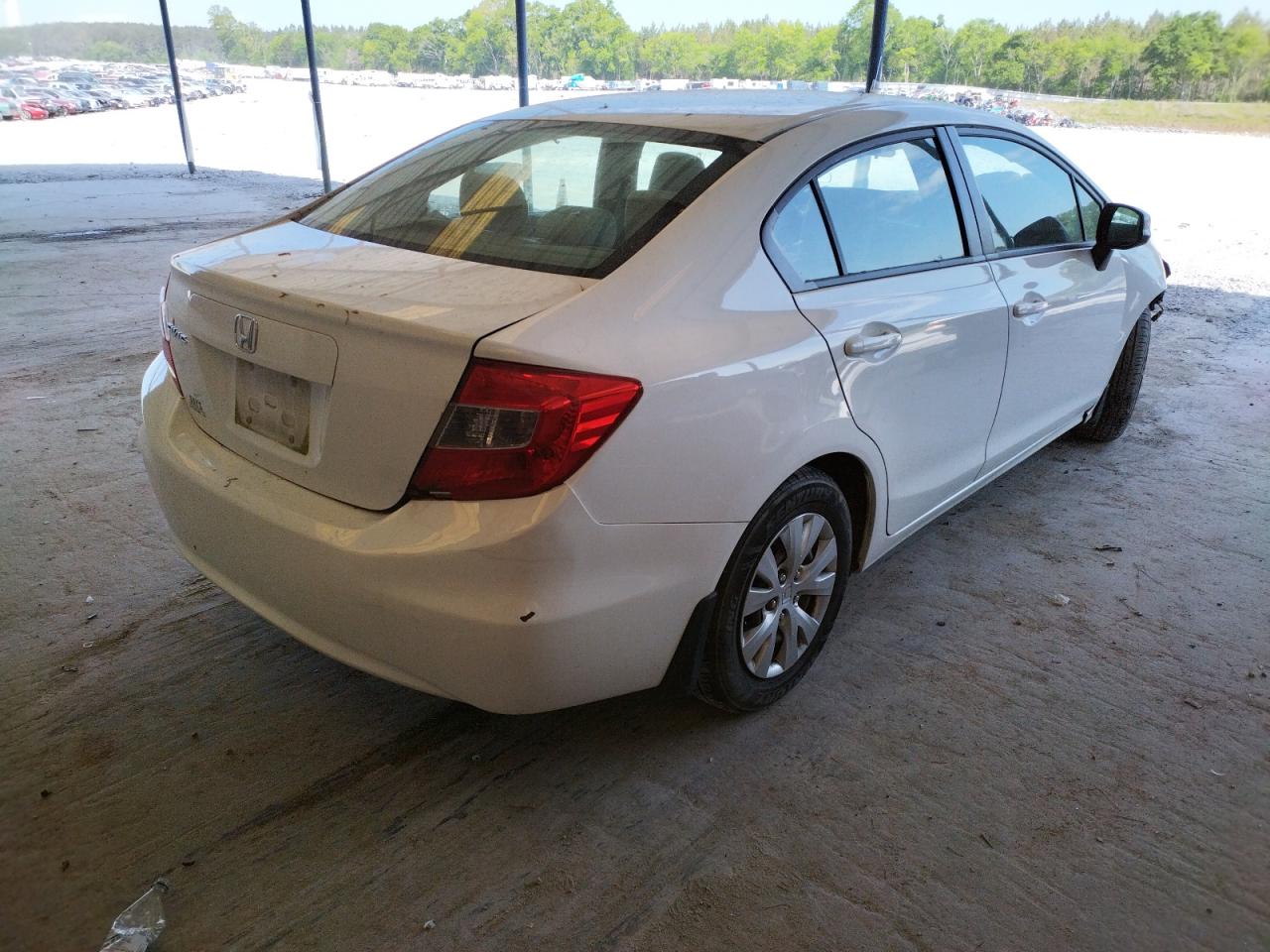 Photo 4 from auction – 2012 HONDA CIVIC LX with VIN 19XFB2F53CE007930
