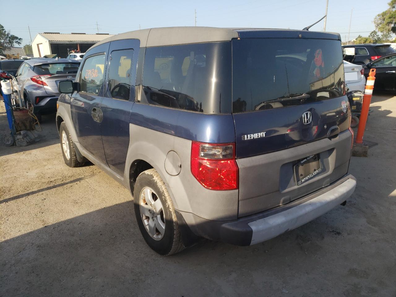 Photo 3 from auction – 2003 HONDA ELEMENT EX with VIN 5J6YH18543L014028