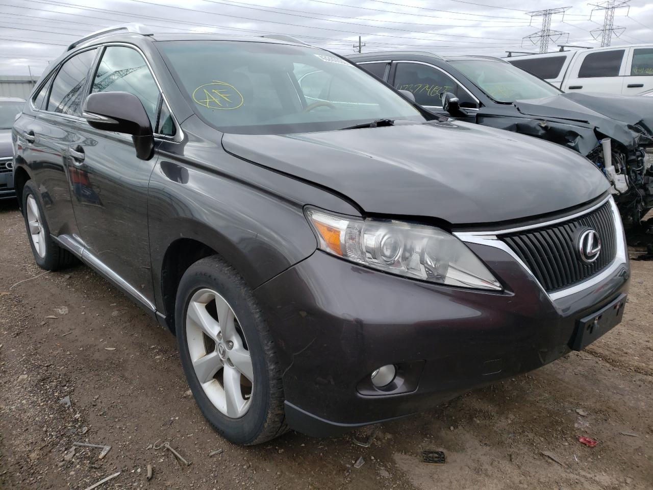 LEXUS RX 350 2010 with VIN 2T2BK1BA9AC009703 - Photo from auction