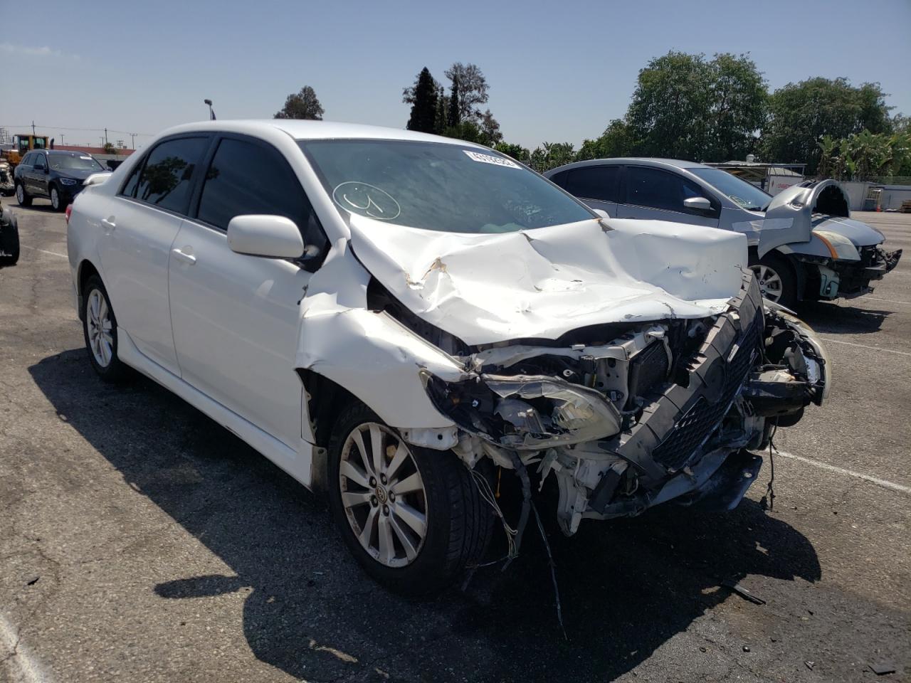 TOYOTA COROLLA BA 2010 with VIN 1NXBU4EE3AZ322856 - Photo from auction