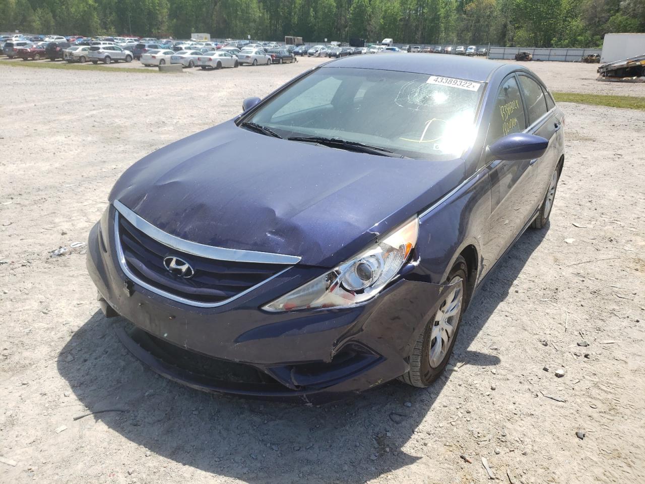 Photo 2 from auction – 2011 HYUNDAI SONATA GLS with VIN 5NPEB4AC4BH057839