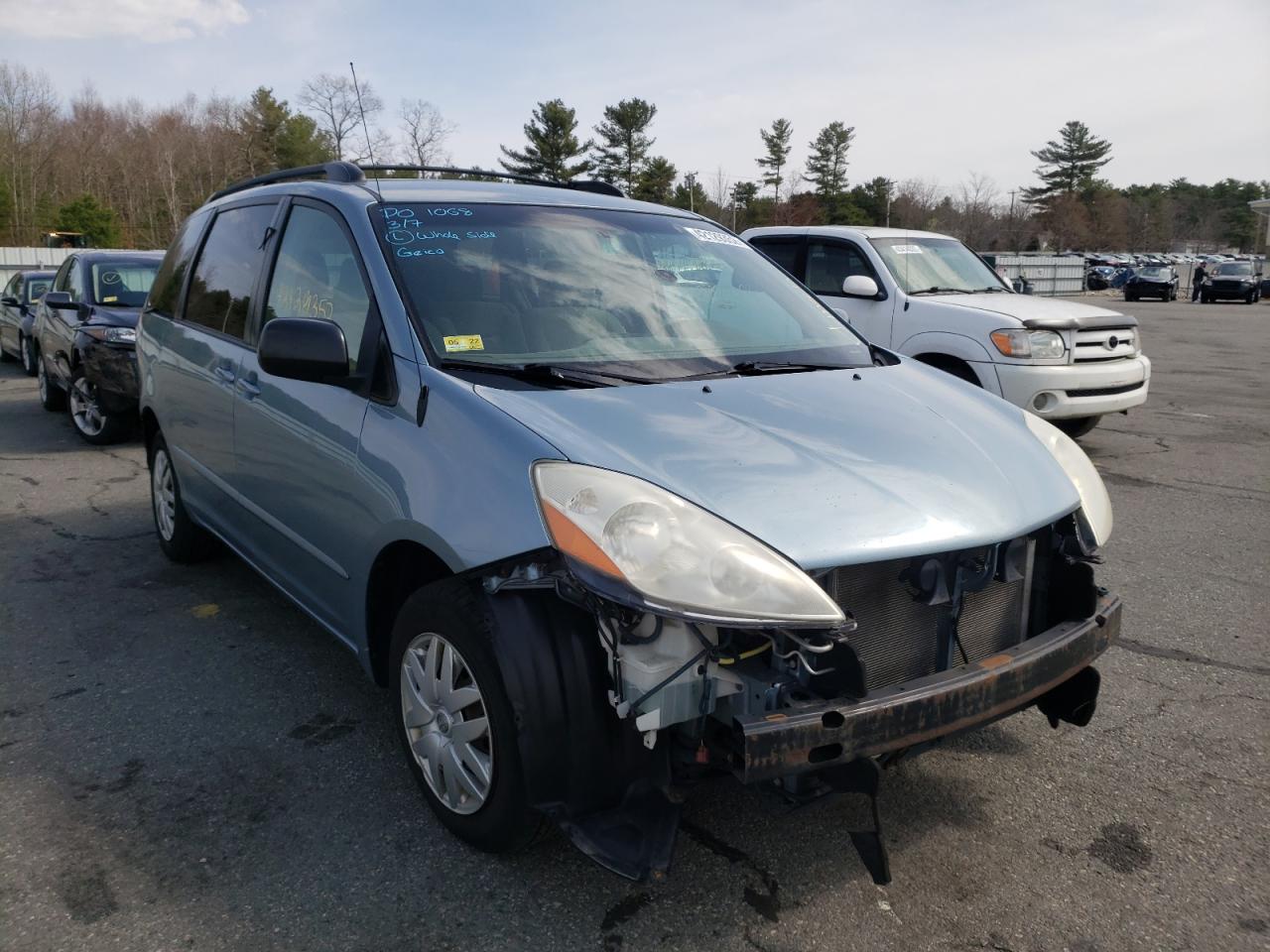 Photo 1 from auction – 2007 TOYOTA SIENNA CE with VIN 5TDZK23C07S098456