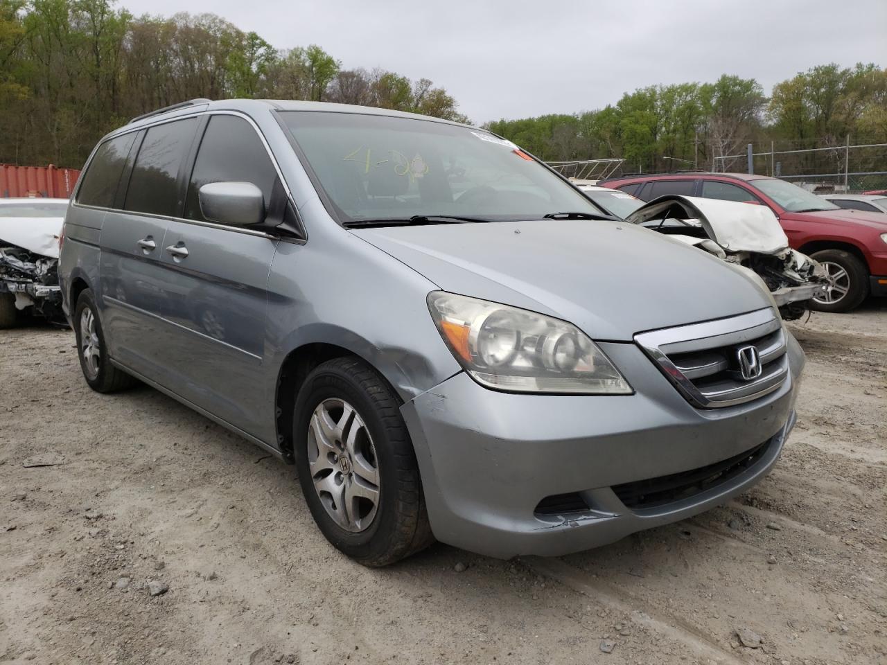 HONDA ODYSSEY EX 2006 with VIN 5FNRL38476B114224 - Photo from auction