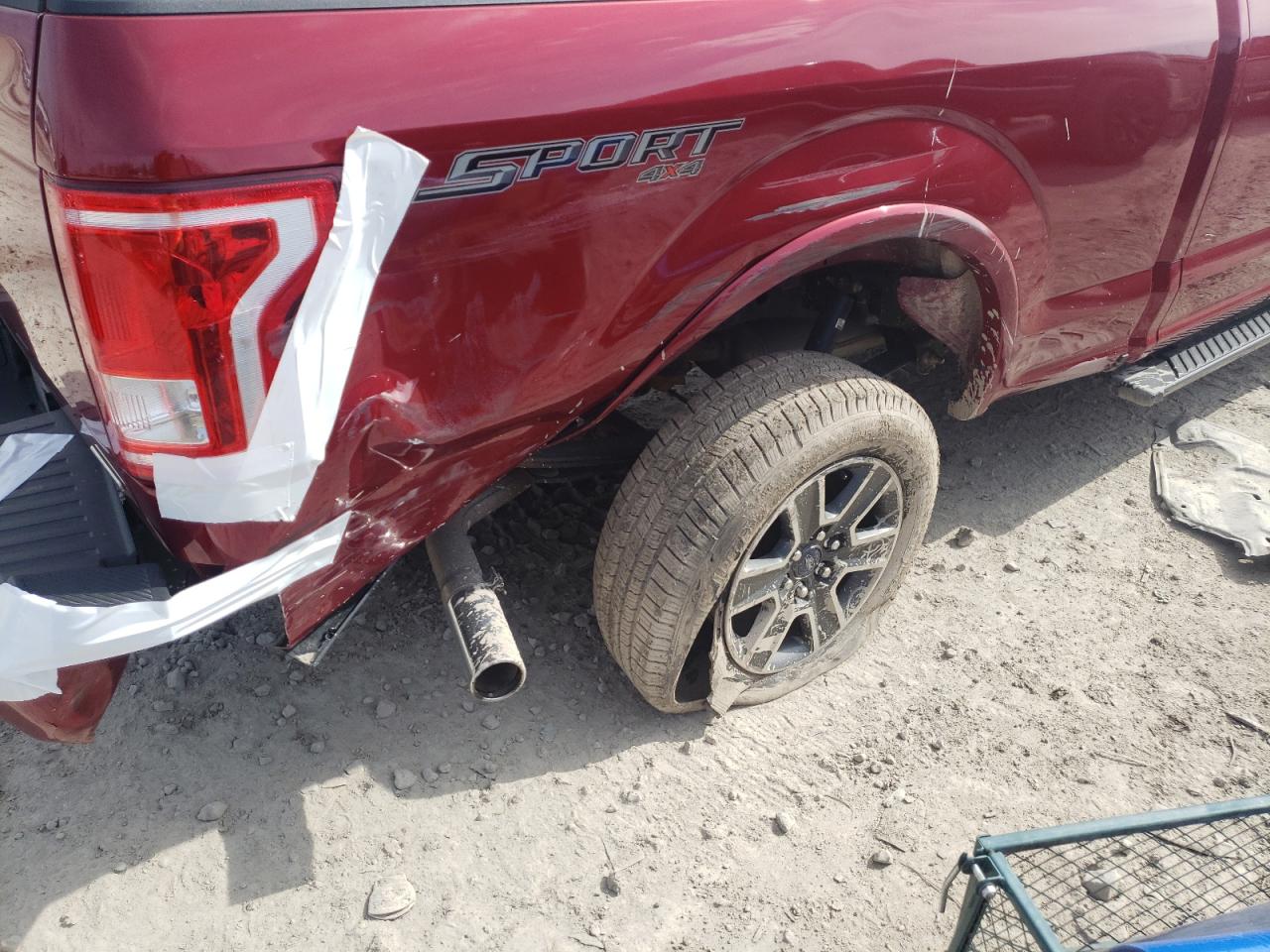 Photo 9 from auction – 2016 FORD F150 SUPER with VIN 1FTFX1EF9GFD15296