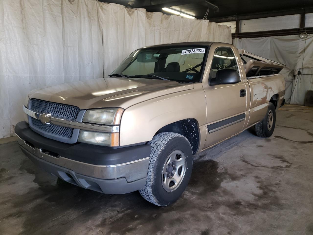 Photo 2 from auction – 2004 CHEVROLET SILVERADO with VIN 1GCEK14X64Z263155