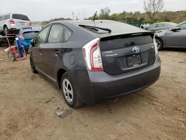 Photo 3 from auction – 2012 TOYOTA PRIUS with VIN JTDKN3DU0C1559216