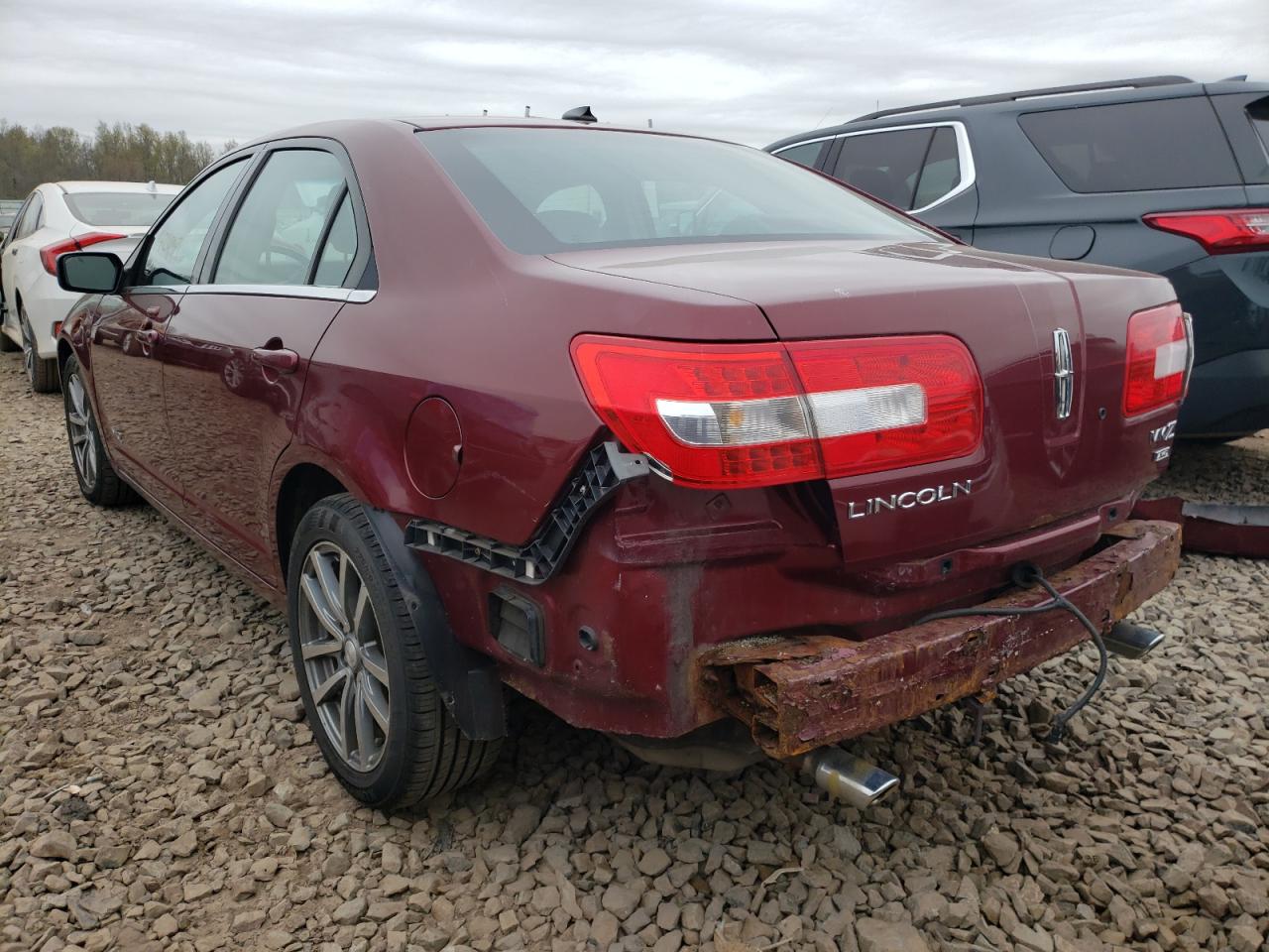 Photo 3 from auction – 2007 LINCOLN MKZ with VIN 3LNHM28T87R642778