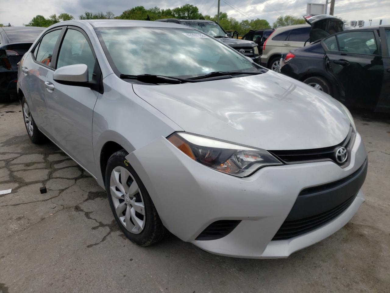 TOYOTA COROLLA L 2014 with VIN 2T1BURHE8EC157497 - Photo from auction