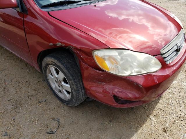 Photo 9 from auction – 2004 TOYOTA COROLLA CE with VIN 1NXBR32E84Z293942