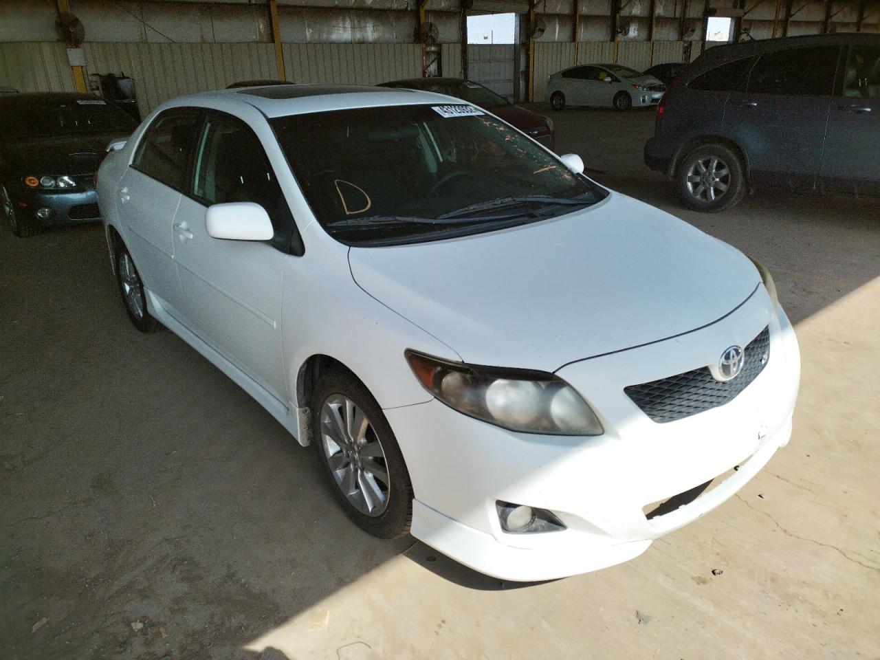TOYOTA COROLLA BA 2009 with VIN 1NXBU40E59Z102511 - Photo from auction