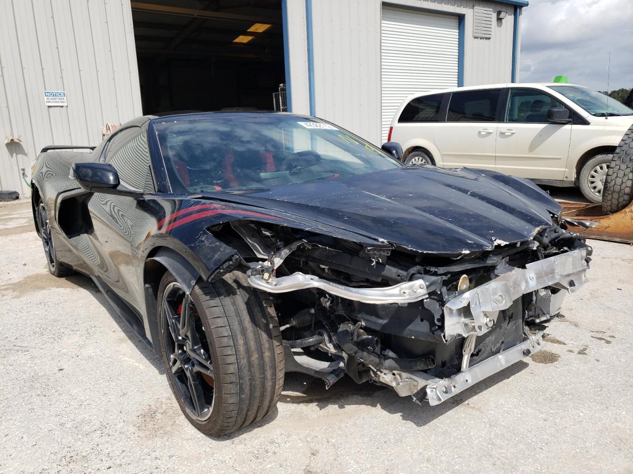 CHEVROLET CORVETTE S 2021 with VIN 1G1YC2D40M5114021 - Photo from auction