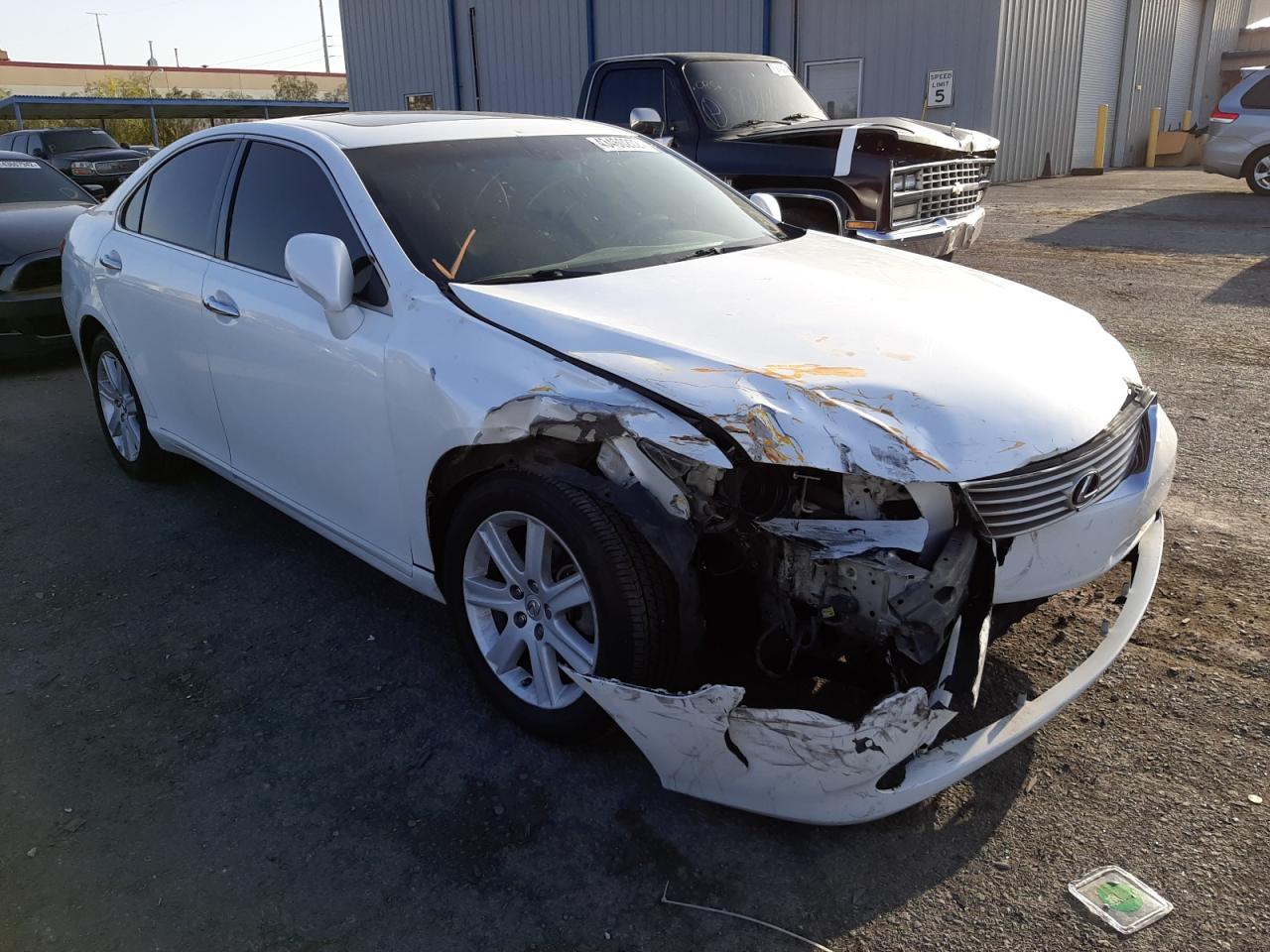 LEXUS ES 350 2007 with VIN JTHBJ46G872086589 - Photo from auction