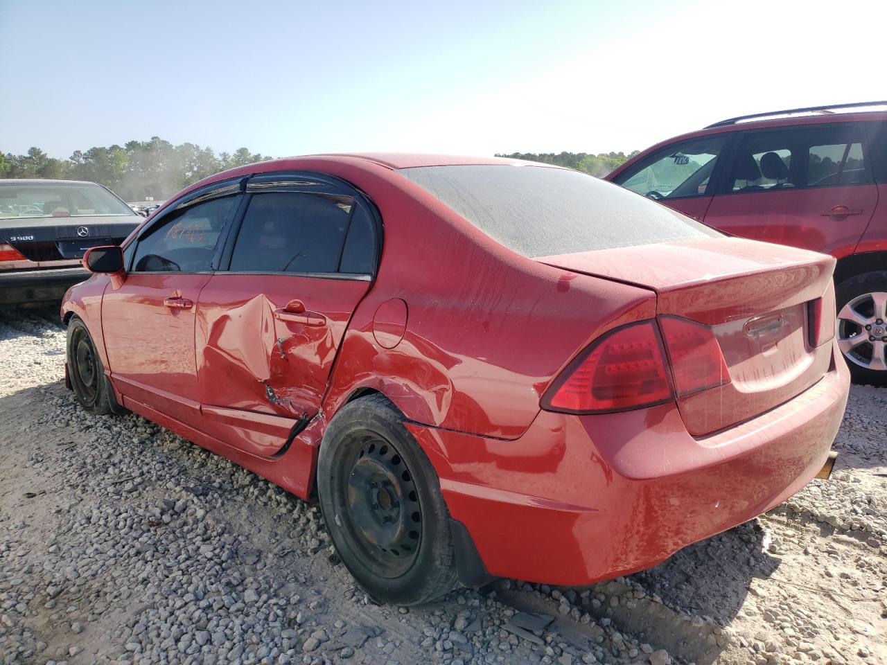 Photo 3 from auction – 2008 HONDA CIVIC SI with VIN 2HGFA55558H708116