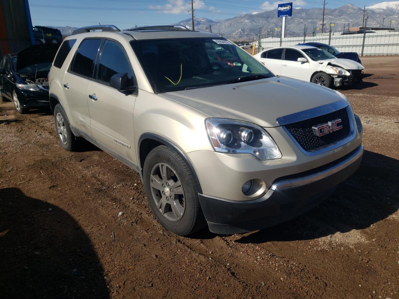 GMC ACADIA SLE 2008 with VIN 1GKER13748J157244 - Photo from auction