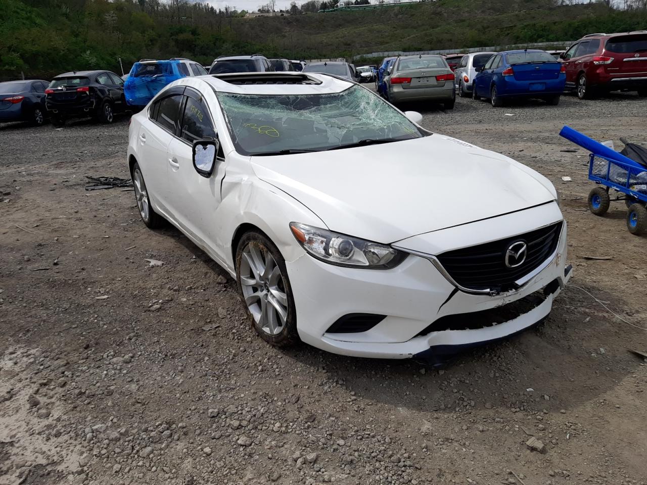 MAZDA 6 TOURING 2015 with VIN JM1GJ1V59F1209066 - Photo from auction