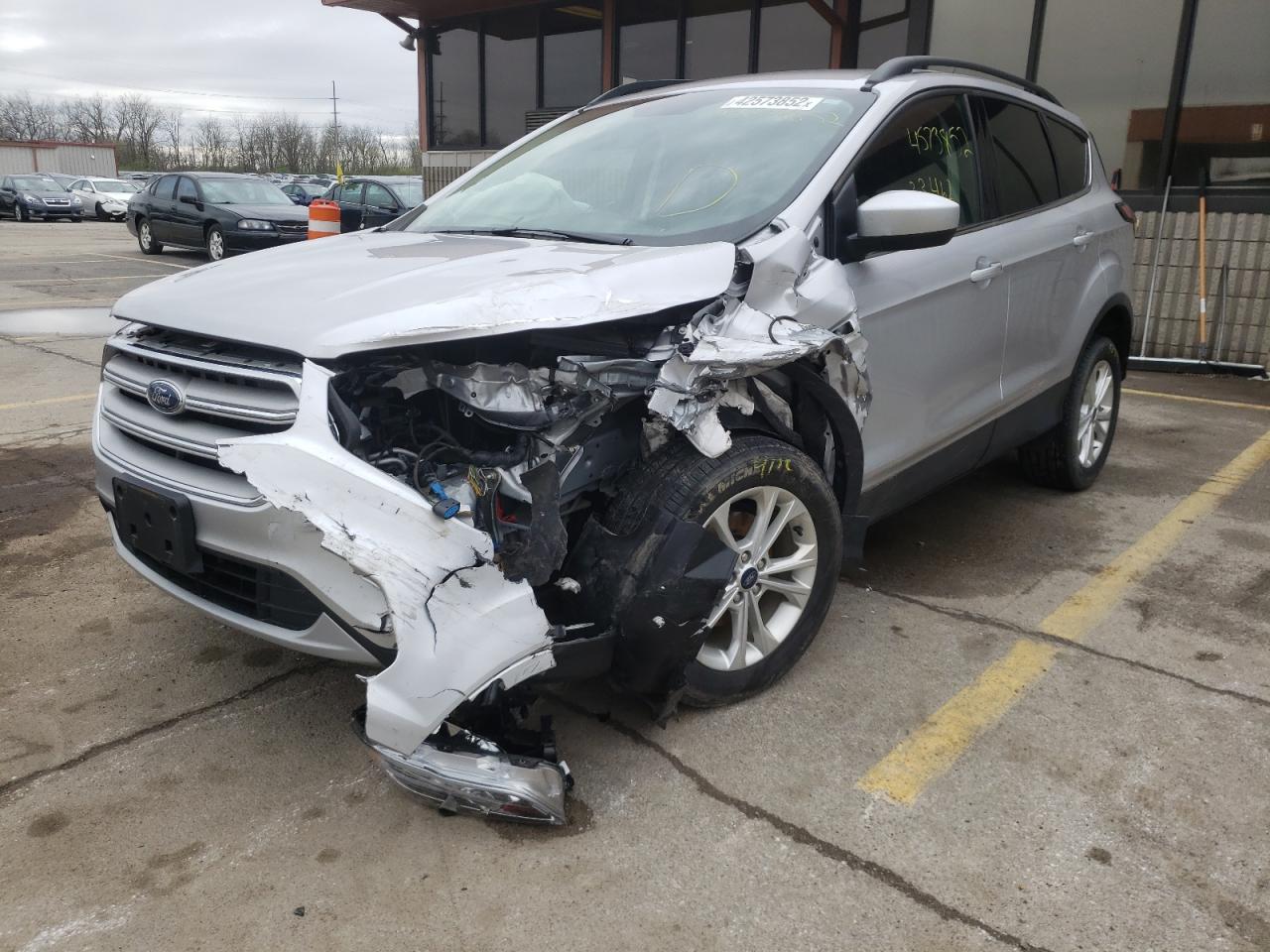 Photo 2 from auction – 2018 FORD ESCAPE SE with VIN 1FMCU0GD3JUD19022