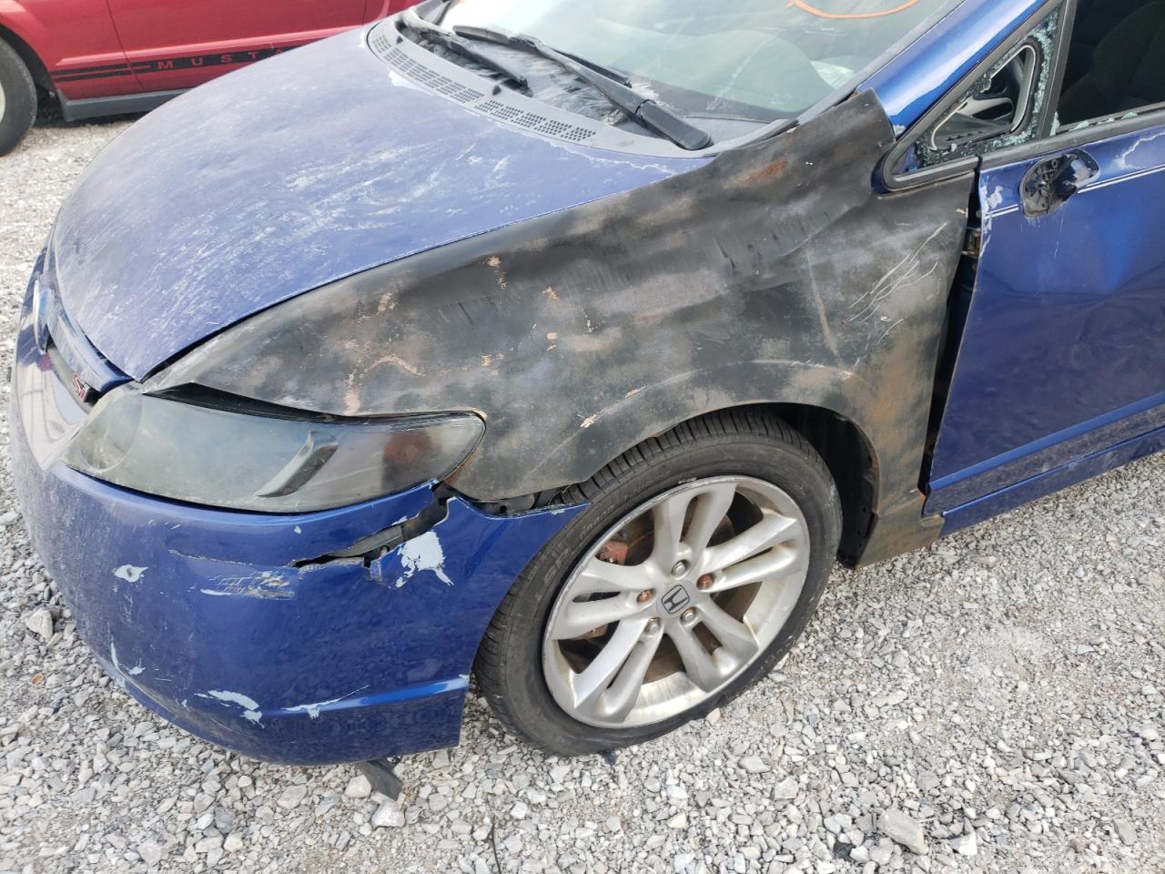Photo 9 from auction – 2008 HONDA CIVIC SI with VIN 2HGFA55508H702157