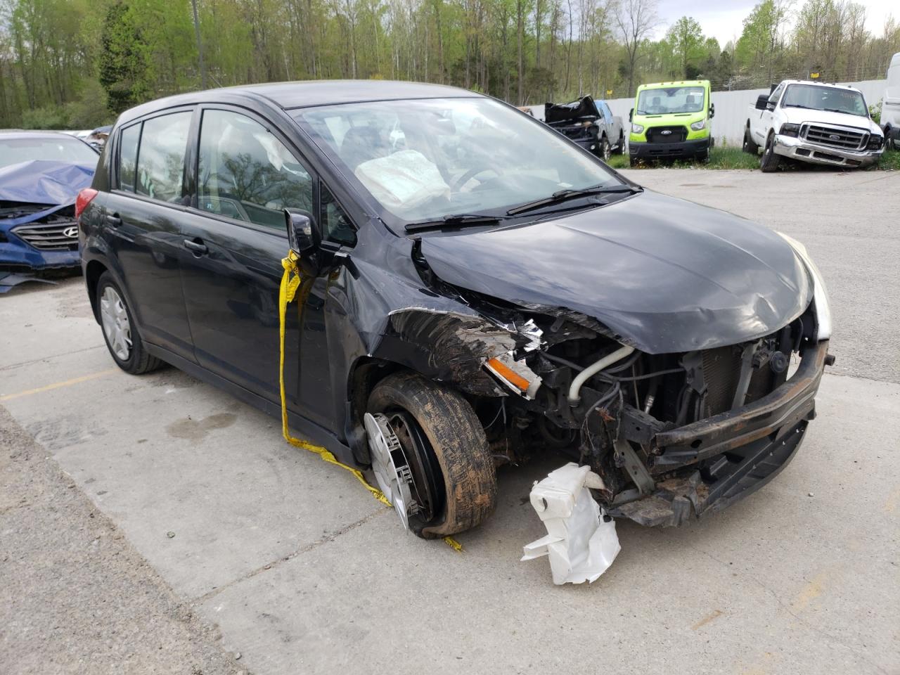 NISSAN VERSA S 2011 with VIN 3N1BC1CP2BL427378 - Photo from auction