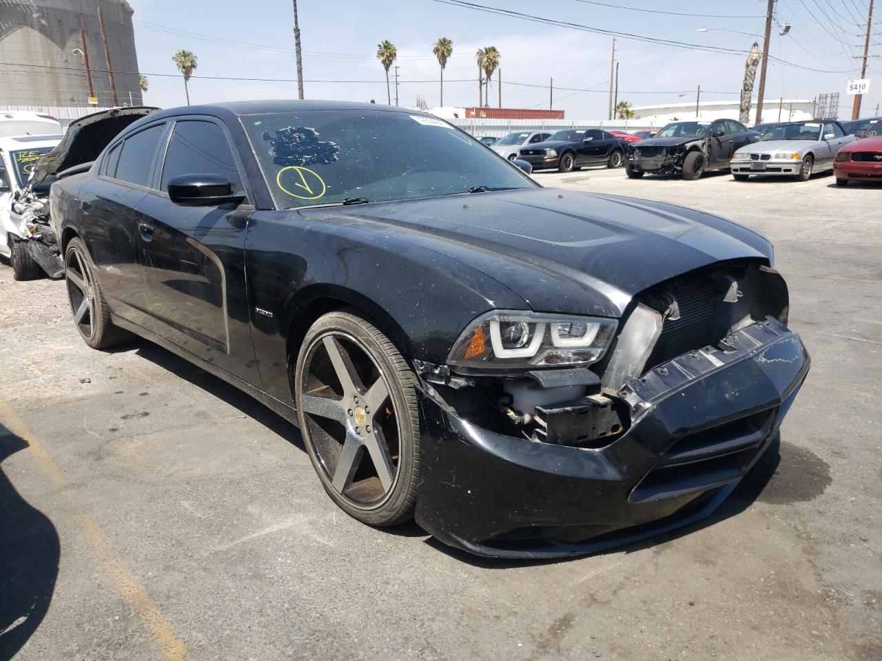DODGE CHARGER R/ 2013 with VIN 2C3CDXCTXDH655742 - Photo from auction