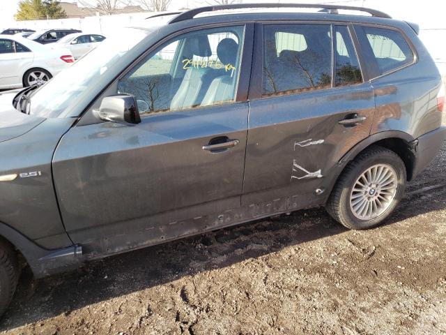 Photo 9 from auction – 2006 BMW X3 2.5I with VIN WBXPA73416WC52709