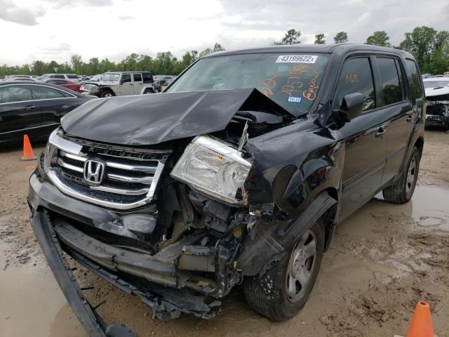 Photo 2 from auction – 2015 HONDA PILOT LX with VIN 5FNYF3H20FB030408