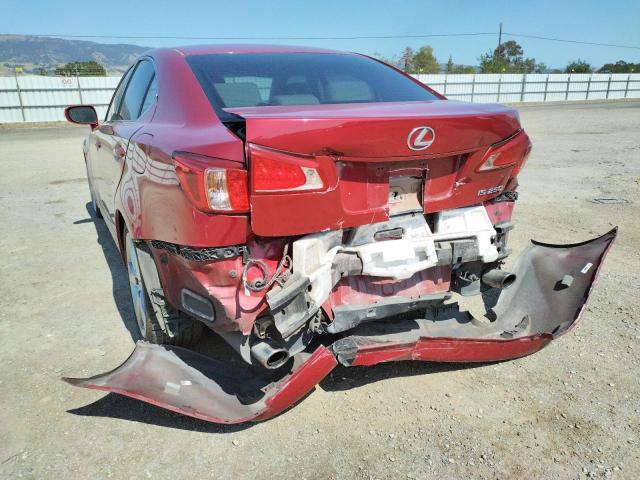 Photo 9 from auction – 2011 LEXUS IS 250 with VIN JTHBF5C26B2100921