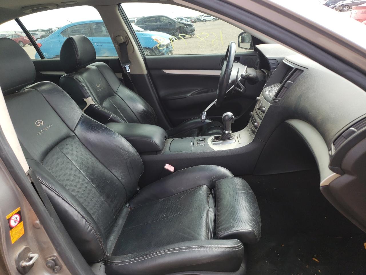Photo 5 from auction – 2007 INFINITI G35 with VIN JNKBV61E47M719728