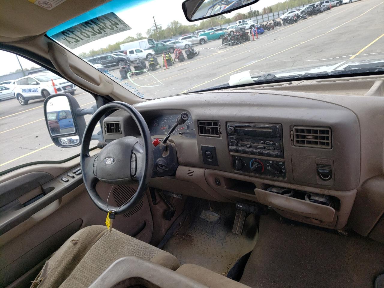 Photo 9 from auction – 2003 FORD F250 SUPER with VIN 1FTNW20P33EB64914