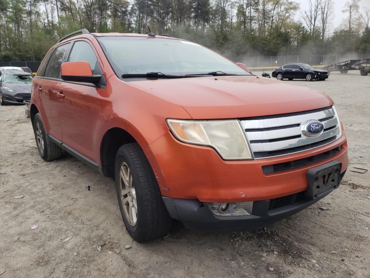 FORD EDGE SEL 2007 with VIN 2FMDK48C57BA52987 - Photo from auction