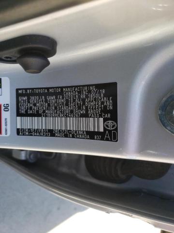 Photo 10 from auction – 2019 TOYOTA COROLLA L with VIN 2T1BURHE8KC146267