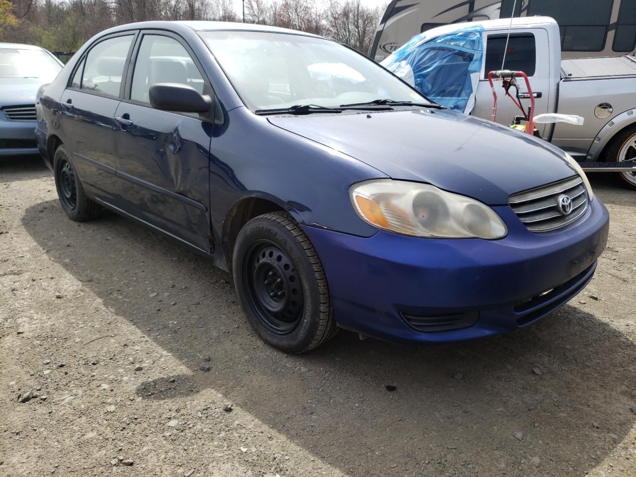 TOYOTA COROLLA CE 2004 with VIN JTDBR32EX40052119 - Photo from auction