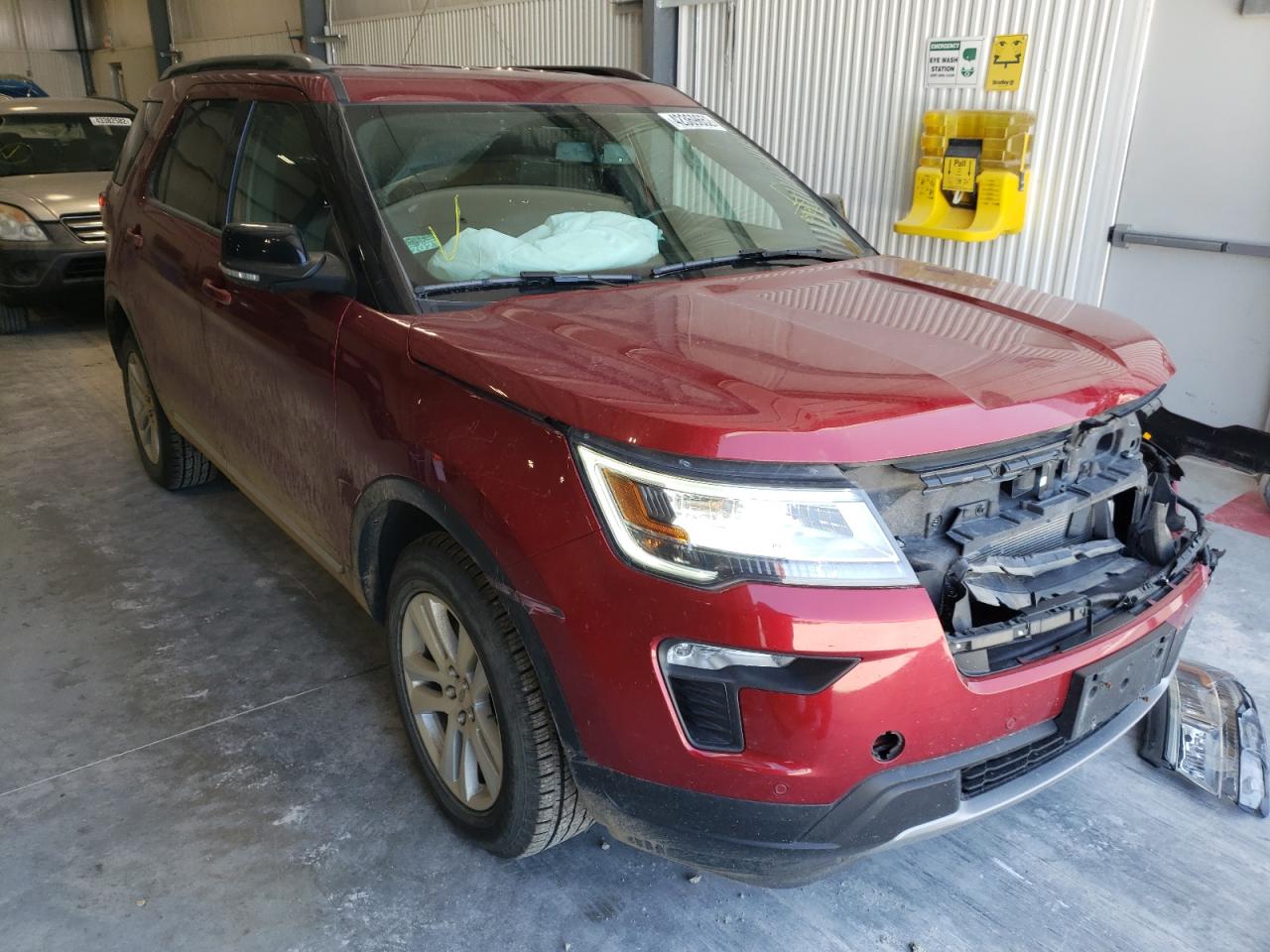 FORD EXPLORER X 2018 with VIN 1FM5K8D80JGB56302 - Photo from auction