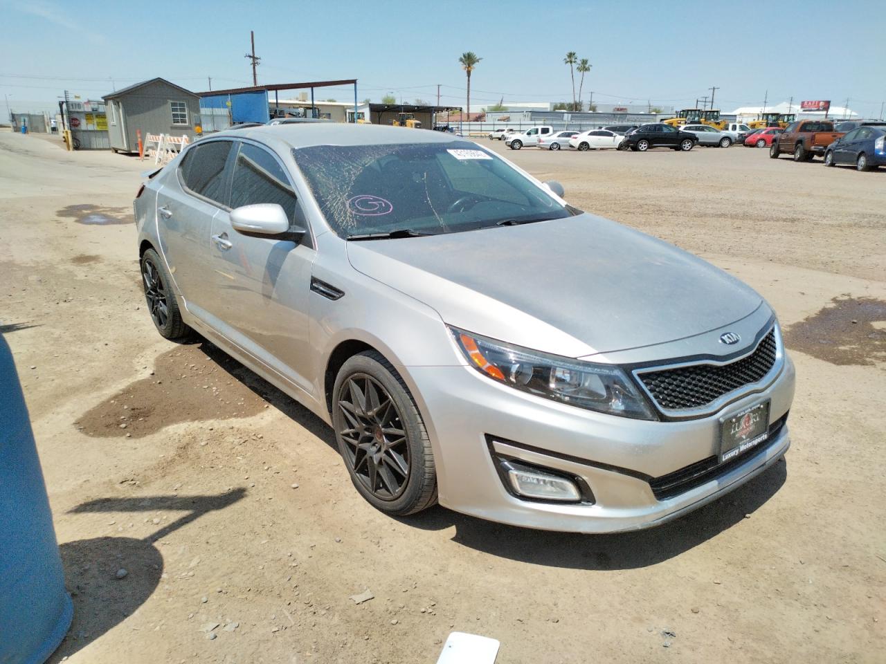 KIA OPTIMA SX 2015 with VIN 5XXGR4A73FG467489 - Photo from auction
