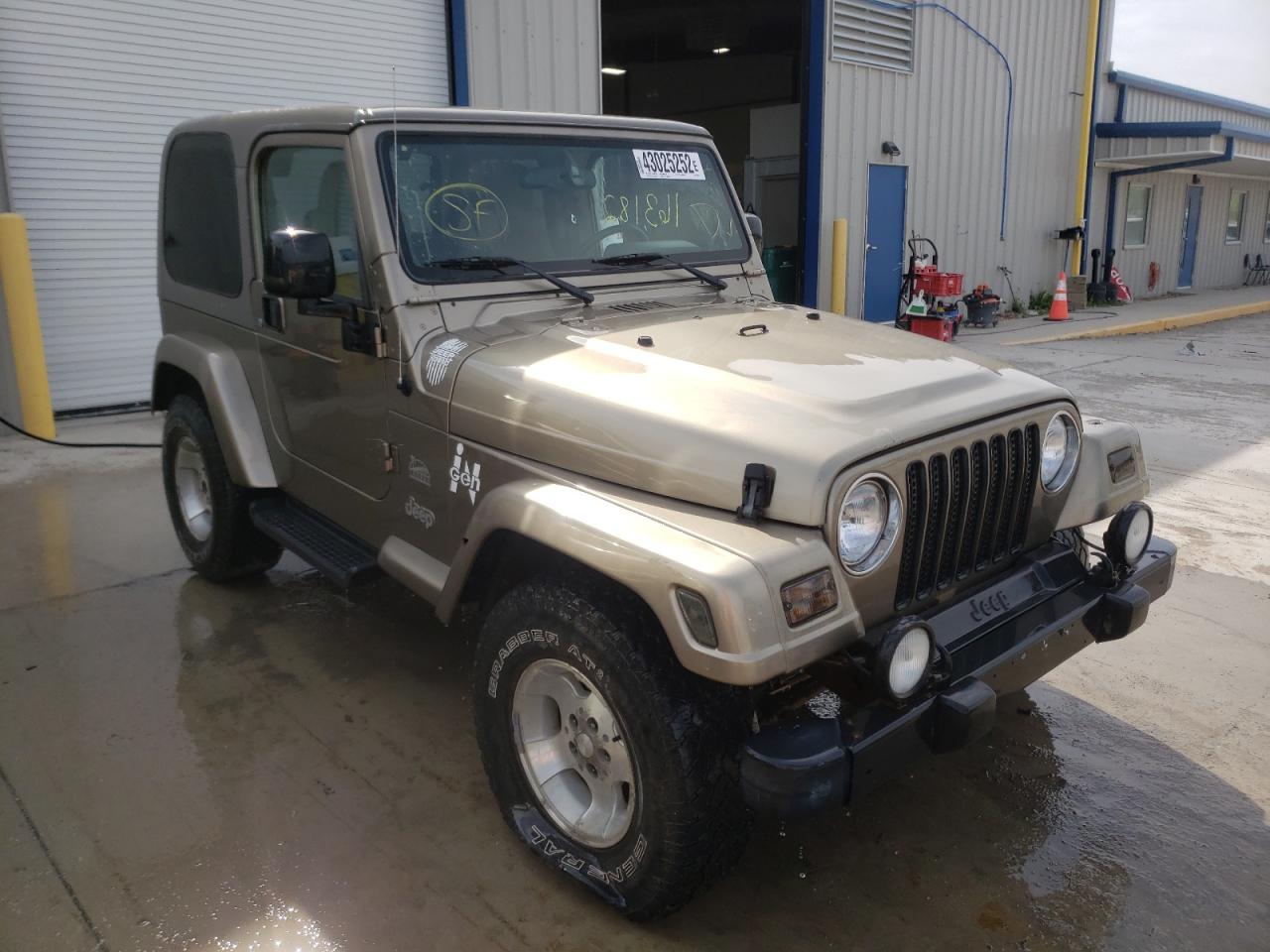 JEEP WRANGLER / 2003 with VIN 1J4FA59S63P344088 - Photo from auction