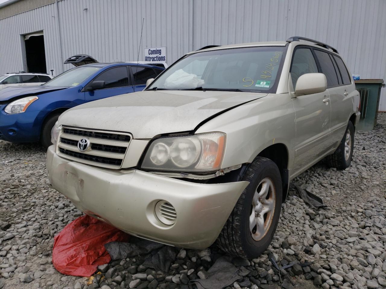 Photo 2 from auction – 2003 TOYOTA HIGHLANDER with VIN JTEGD21AX30067856